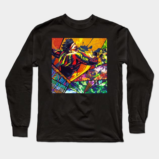 Street Fighter 6 : DEE JAY Long Sleeve T-Shirt by Allissweell